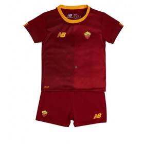 Baby Fußballbekleidung AS Roma Heimtrikot 2022-23 Kurzarm (+ kurze hosen)